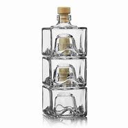 Stackable Glass Bottle Set